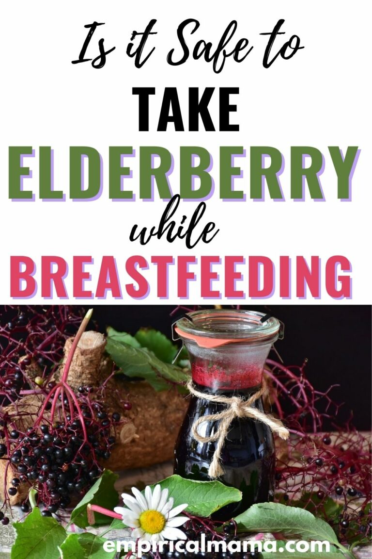 Is it Safe to take Elderberry while Breastfeeding? empiricalmama