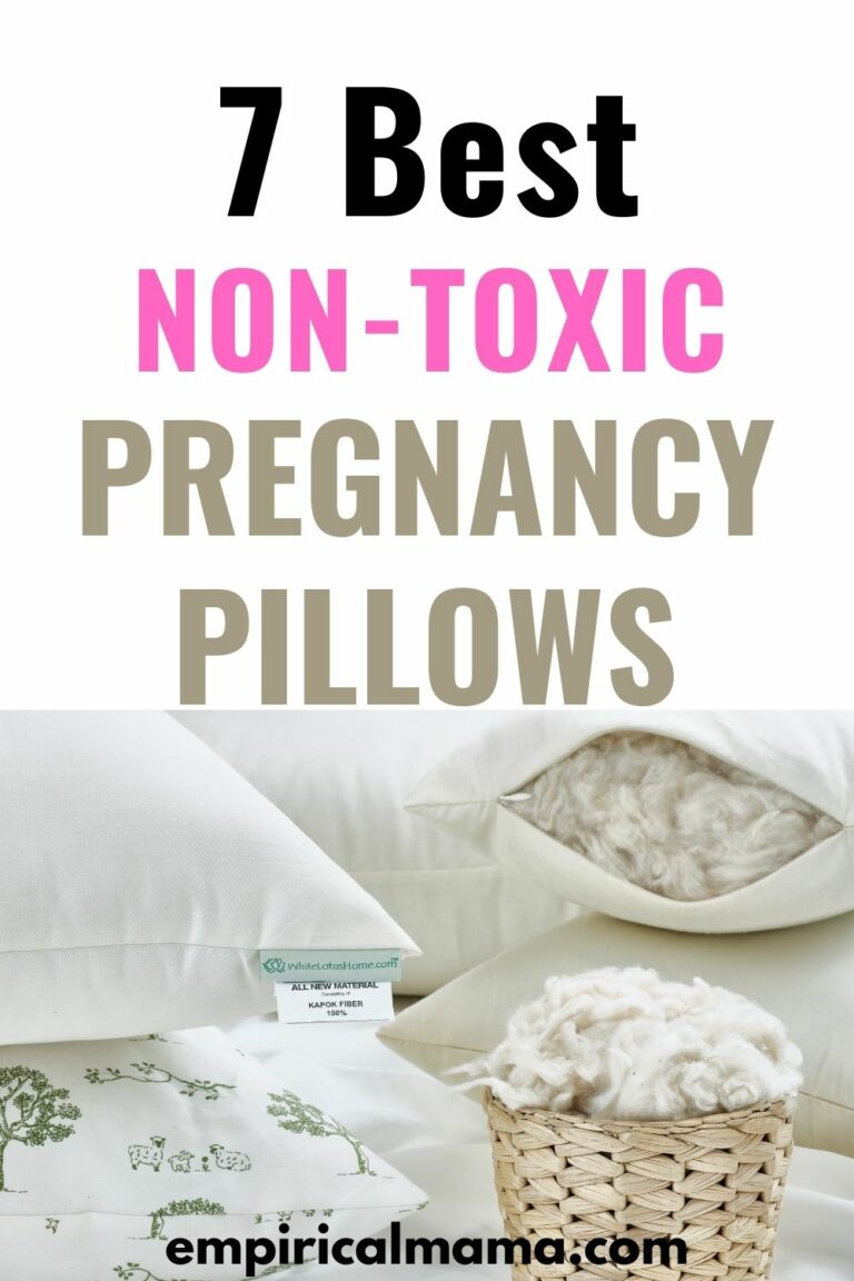 5 Best NonToxic Organic Pregnancy Pillows 2024 for Restful Sleep at